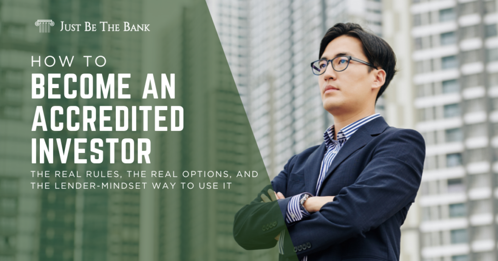 how to become an accredited investor